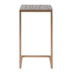 Priscille Accent C Table Gold - Linon -HOMCOM Store GUEST b1d4be2f ae91 40a2 8927 2afddf2eea09