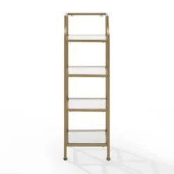 40" Aimee Short Etagere Gold - Crosley