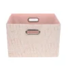 Lambs & Ivy Pink Foldable/Collapsible Storage Bin/Basket Organizer With Handles -HOMCOM Store GUEST b3bf3f6e 7da5 46dd 95a3 1f36c487caea