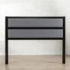 Jessica Upholstered Metal Headboard Gray - Zinus -HOMCOM Store GUEST b4068ba1 d0cb 4c64 a401 4249c8890d7d