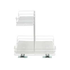 Household Essentials Double-Sided Pantry Organizer White -HOMCOM Store GUEST b4ca77d1 10d6 4ee6 ae06 bd560f1825e5