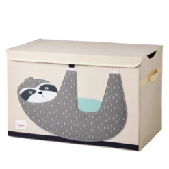 3 Sprouts Collapsible Toy Chest Storage Bin With Lid And Bookshelf Rack For Baby And Toddler Bedroom Or Playroom, Sloth Print Design 9 3 Sprouts Collapsible Toy Chest Storage Bin With Lid And Bookshelf Rack For Baby And Toddler Bedroom Or Playroom, Sloth Print Design -HOMCOM Store GUEST b5607d14 8ee3 49f3 b9b3 a2c6f4964b61