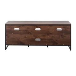 Folia TV Stand For TVs Up To 60" Walnut/Black - Lumisource -HOMCOM Store GUEST b575e3a2 414b 4cb5 8b70 90e712996a4f