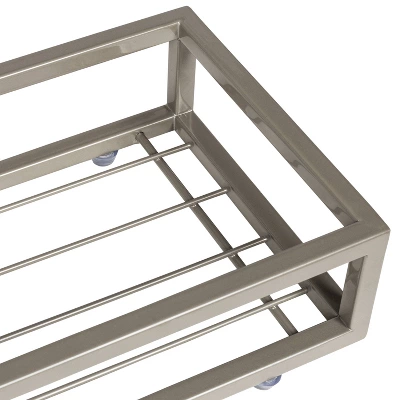 Honey-Can-Do Over-The-Toilet Paper And Storage Tray Silver 6 Honey-Can-Do Over-The-Toilet Paper And Storage Tray Silver - Image 4