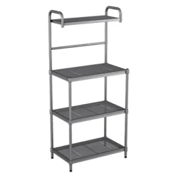 Costway 4-Tier Baker's Rack Microwave Oven Stand Shelves Kitchen Storage Rack Organizer -HOMCOM Store GUEST b5c7edc5 ebbd 4118 9003 36dc761e1205