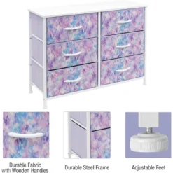 Sorbus Drawer Fabric Dresser For Bedroom And More Purple 7 Sorbus Drawer Fabric Dresser For Bedroom And More Purple -HOMCOM Store GUEST b6de965c 778e 4b83 b600 e5aad1f5695d