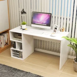 Costway 55'' Home Office Computer Desk Writing Study Workstation Laptop Table With Cubbies 14 Costway 55'' Home Office Computer Desk Writing Study Workstation Laptop Table With Cubbies -HOMCOM Store GUEST b778bc17 d97d 47e3 bd35 af19cf68066d