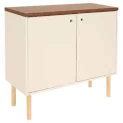 Sunnydaze Decor Sunnydaze Indoor Mid-Century Modern 2-Door Accent Buffet Cabinet With Shelves -HOMCOM Store GUEST b7bc9d05 8d61 4e36 a597 0e2f4bf3634c