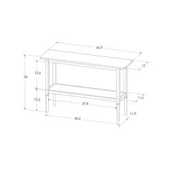 Gretna Narrow Console Table Natural - Threshold™ -HOMCOM Store GUEST b7d8608f 12ef 4698 94da 334982ec016f