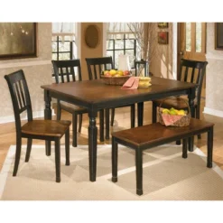 2pc Owingsville Dining Room Side Chair Brown - Signature Design By Ashley -HOMCOM Store GUEST b7e0e8ef 9226 4074 976c 7b41b05ca0fa