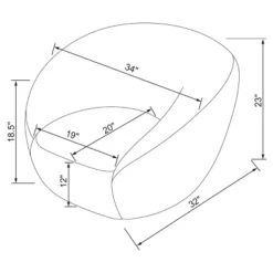 Swivel Accent Chair - Room Essentials™ 10 Swivel Accent Chair - Room Essentials™ -HOMCOM Store GUEST ba44349c 1ec8 4fc6 a351 c93a6f2267d2