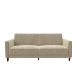 Isabella Tufted Transitional Futon - Room & Joy -HOMCOM Store GUEST ba868680 a4d1 4f5f 81fd 1f58e47bf38c