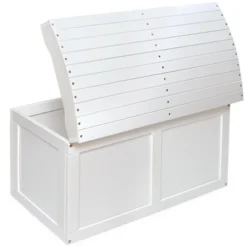 Badger Basket Hardwood Barrel Top Toy Chest -HOMCOM Store GUEST bafae3c1 7972 4c06 b03e d60c40cc0c16
