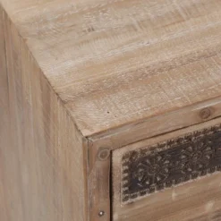 LuxenHome Wood Farmhouse 1-Drawer 1-Door Side Table With Storage. -HOMCOM Store GUEST bbd18771 4dd1 4f12 ae9d caf698c3bdcf