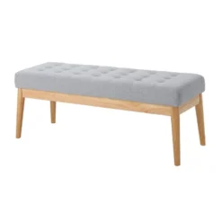 Saxon Upholstered Bench - Christopher Knight Home -HOMCOM Store GUEST bbf18821 d469 4b1b b58d 1f729b28b216