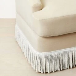 Alberhill Velvet Accent Chair With Fringe - Opalhouse™ Designed With Jungalow™ -HOMCOM Store GUEST bd262695 7030 437a be0c c50afeedf9f7