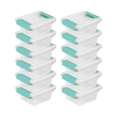 Sterilite Plastic Miniature Clip Storage Box Container With Latching Lid For Home, Office, Workspace, And Utility Space Organization 9 Sterilite Plastic Miniature Clip Storage Box Container With Latching Lid For Home, Office, Workspace, And Utility Space Organization - Image 7