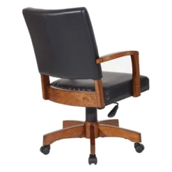 Wood Bankers Chair Black - OSP Home Furnishings -HOMCOM Store GUEST bdd438f9 4384 4412 9bd4 00a3dc311092