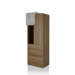 66.46" Durandyl Contemporary Bookcase Honey Walnut - HOMES: Inside + Out -HOMCOM Store GUEST bea0aaf1 87dc 4ea8 bc56 90f5e21c5def