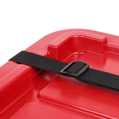 IRIS USA 27Gal/108qt Large Heavy-Duty Storage Plastic Bin Tote Container For Garage With Durable Lid 9 IRIS USA 27Gal/108qt Large Heavy-Duty Storage Plastic Bin Tote Container For Garage With Durable Lid - Image 7