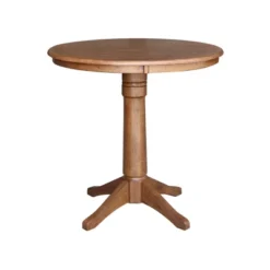 Ely Round Top Pedestal Distressed Oak - International Concepts 11 Ely Round Top Pedestal Distressed Oak - International Concepts -HOMCOM Store GUEST beefc656 8010 4ccd abc7 e8108e53553b