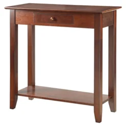 American Heritage Hall Table With Drawer Shelf - Breighton Home -HOMCOM Store GUEST bf21e01a 7e42 448b bed2 11f5ac109fba