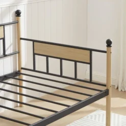 Twin Size Daybed, Metal Framed Sofa Bed With Twin Size Trundle Bed-ModernLuxe -HOMCOM Store GUEST bf63a986 ba50 4157 ae1b 45f593ec2deb