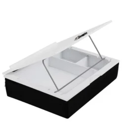 BIRDROCK HOME Lap Desk With Storage And Cushion - Deep Compartment - Adjustable Top - Work From Home (Black) -HOMCOM Store GUEST c125343c ad8b 4670 ab2f 8827304dccaa