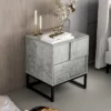 Adams 2 Drawers Cement Nightstand With Storage - The Pop Maison 2 Adams 2 Drawers Cement Nightstand With Storage - The Pop Maison -HOMCOM Store GUEST c2d5e548 7708 4cab b73f e8b2d0476444