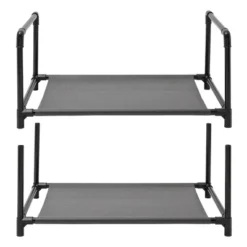 Juvale 2 Pack Black 4-Tier Narrow Shoe Rack For Entryway, Metal Free Standing Shelf Organizer For Closet, 17 X 11 X 30 In 12 Juvale 2 Pack Black 4-Tier Narrow Shoe Rack For Entryway, Metal Free Standing Shelf Organizer For Closet, 17 X 11 X 30 In -HOMCOM Store GUEST c38b774b 1f91 49c2 9867 a6ed89e34c94