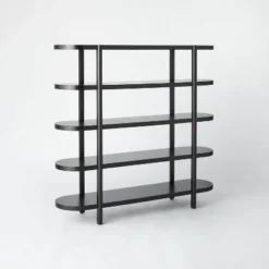 57" Portola Hills 5 Shelf Horizontal Bookcase - Threshold™ Designed With Studio McGee -HOMCOM Store GUEST c3e902ad 7687 483a a885 6a70b1341eb1