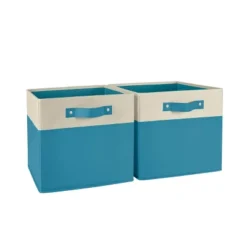 2pc Kids' 10.5" Two-Toned Folding Storage Bin Set - RiverRidge Home 32 2pc Kids' 10.5" Two-Toned Folding Storage Bin Set - RiverRidge Home -HOMCOM Store GUEST c40a94f3 f12a 4807 9171 c1cb37f86683
