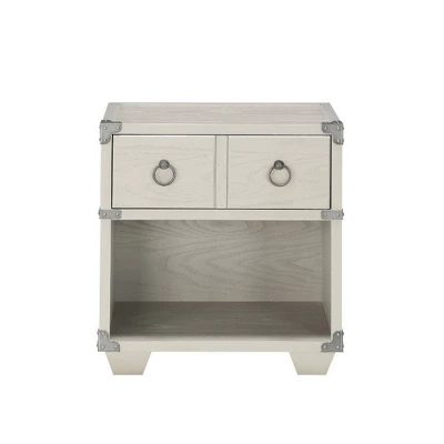 22" Orchest 1 Drawer Nightstand Gray - Acme Furniture 6 22" Orchest 1 Drawer Nightstand Gray - Acme Furniture - Image 4
