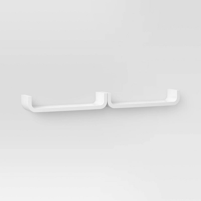 16" X 4" Engineered Wood Shelf - Threshold™ 6 16" X 4" Engineered Wood Shelf - Threshold™ - Image 4