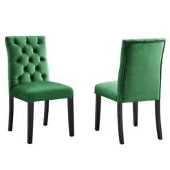 Set Of 2 Duchess Performance Velvet Dining Chairs - Modway -HOMCOM Store GUEST c9619b33 b133 4a58 8591 07d90b6f1669