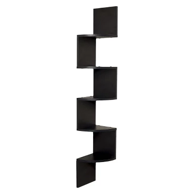 48.5" X 7.7" Zigzag Corner Shelf - Danya B. 8 48.5" X 7.7" Zigzag Corner Shelf - Danya B. - Image 6