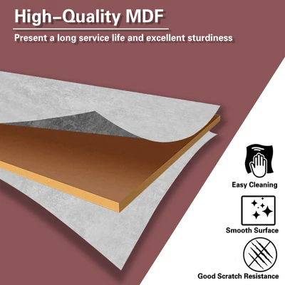 Costway Coffee Table Set Of 3 Modern Faux Metal Frame For Living Room Apartment 9 Costway Coffee Table Set Of 3 Modern Faux Metal Frame For Living Room Apartment - Image 7