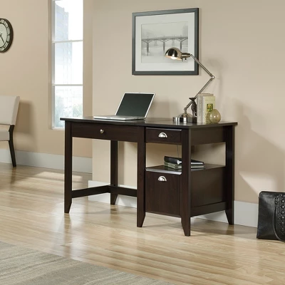 Shoal Creek Lift Top Desk Jamocha Wood - Sauder 5 Shoal Creek Lift Top Desk Jamocha Wood - Sauder - Image 3