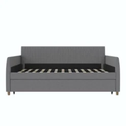 Twin Daphne Upholstered Daybed With Roll Out Trundle - Mr. Kate 31 Twin Daphne Upholstered Daybed With Roll Out Trundle - Mr. Kate -HOMCOM Store GUEST cc2f159e 404d 4fa7 b54a 1cc11c2987de