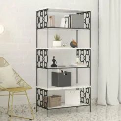 Ella 5 Shelf Bookcase - CosmoLiving By Cosmopolitan