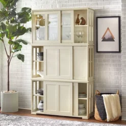 Pacific Stackable Cabinet With Sliding Glass Doors Mint Green - Buylateral 9 Pacific Stackable Cabinet With Sliding Glass Doors Mint Green - Buylateral -HOMCOM Store GUEST ce57ff6e da8e 40c0 9bc4 14b76df881af