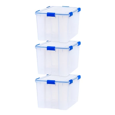 IRIS USA WEATHERPRO Airtight Plastic Storage Bin With Lid And Seal And Secure Latching Buckles 13 IRIS USA WEATHERPRO Airtight Plastic Storage Bin With Lid And Seal And Secure Latching Buckles - Image 11