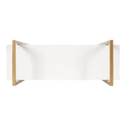 20" X 30" Leigh Wood And Metal Wall Shelf White/Gold - Kate & Laurel All Things Decor 13 20" X 30" Leigh Wood And Metal Wall Shelf White/Gold - Kate & Laurel All Things Decor -HOMCOM Store GUEST d1ac0fcc 0efe 4e99 b7f3 fab162f96f5c