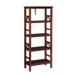 Titian 4 Shelf Bookcase - Linon 24 Titian 4 Shelf Bookcase - Linon -HOMCOM Store GUEST d1f2ea51 291c 4241 8798 268b38b85133