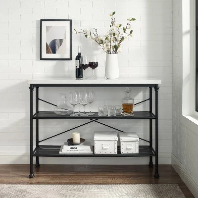 Madeleine Console Matte Black - Crosley 8 Madeleine Console Matte Black - Crosley - Image 6