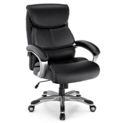Costway 400LBS Big & Tall High Back Adjustable Swivel Leather Office Chair -HOMCOM Store GUEST d2282ce0 4576 4965 8100 30c1d7b7dd86