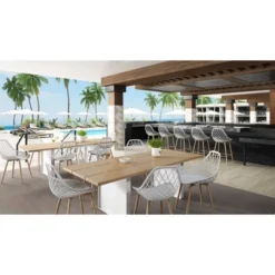 2pk Kurv Dining Chair - Jamesdar -HOMCOM Store GUEST d27707bb ec1c 4d7e 9e1a 5a6a9857a63f