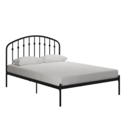 Remi Metal Platform Bed Frame Black - Room & Joy -HOMCOM Store GUEST d4c5f04a 7fa3 4cdb a597 f6983312f667