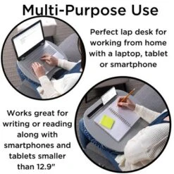 Sofia + Sam Lap Desk For Laptop And Writing - Blue Sunbursts 13 Sofia + Sam Lap Desk For Laptop And Writing - Blue Sunbursts -HOMCOM Store GUEST d5bafa87 921e 44e6 a956 c92cb46fd4ae