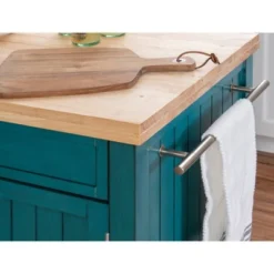 Abigail Kitchen Cart Teal - Powell Company 32 Abigail Kitchen Cart Teal - Powell Company -HOMCOM Store GUEST d8708649 becc 443e 94d1 8a65b141d83b